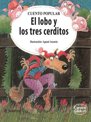 cover image of El lobo y los tres cerditos